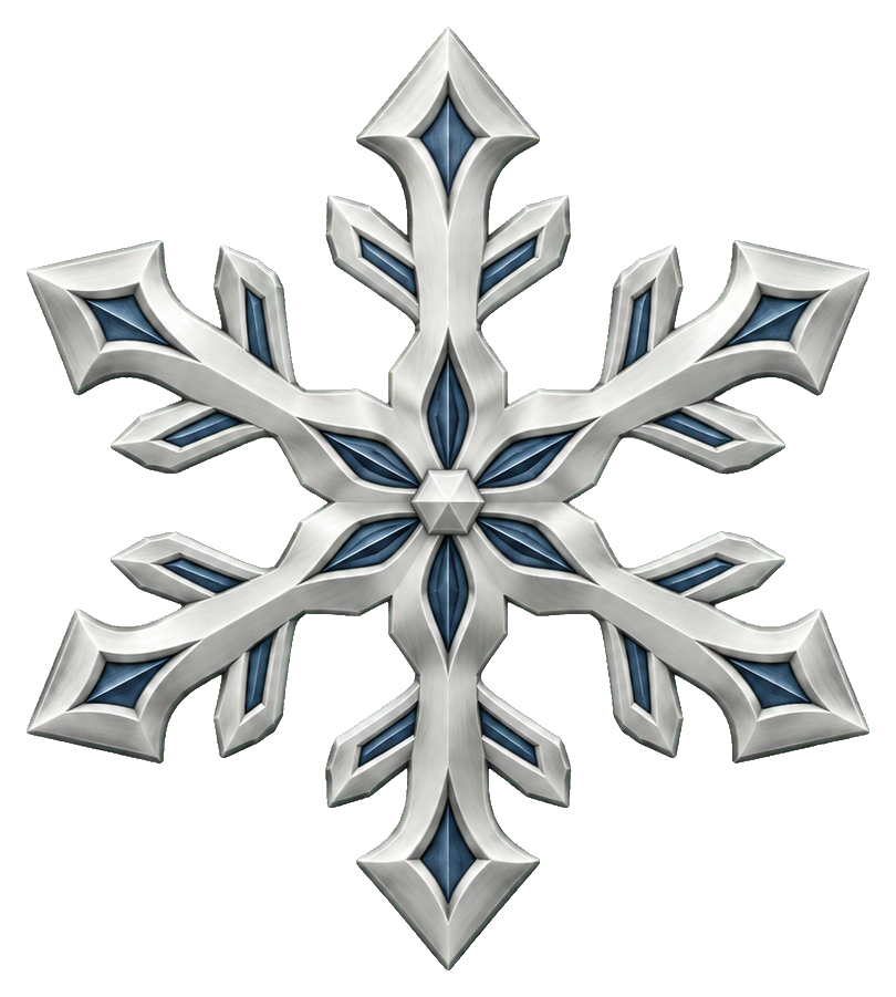 Preview for Embossed Silver Snowflake