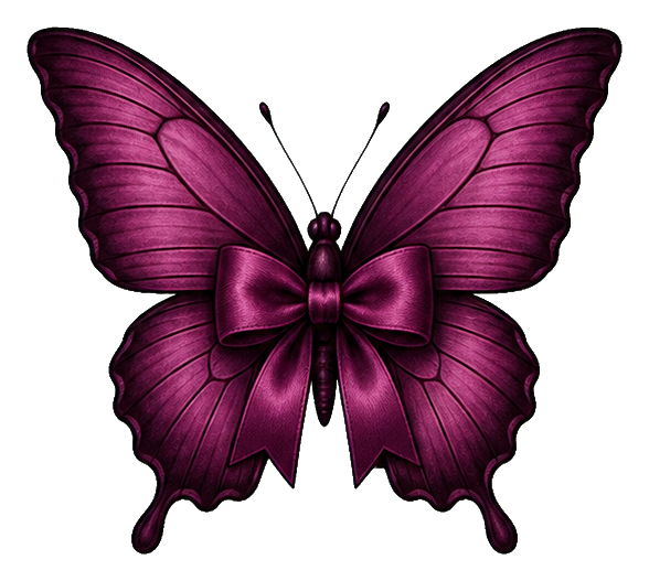 Preview for Satin Bow Butterfly Sticker