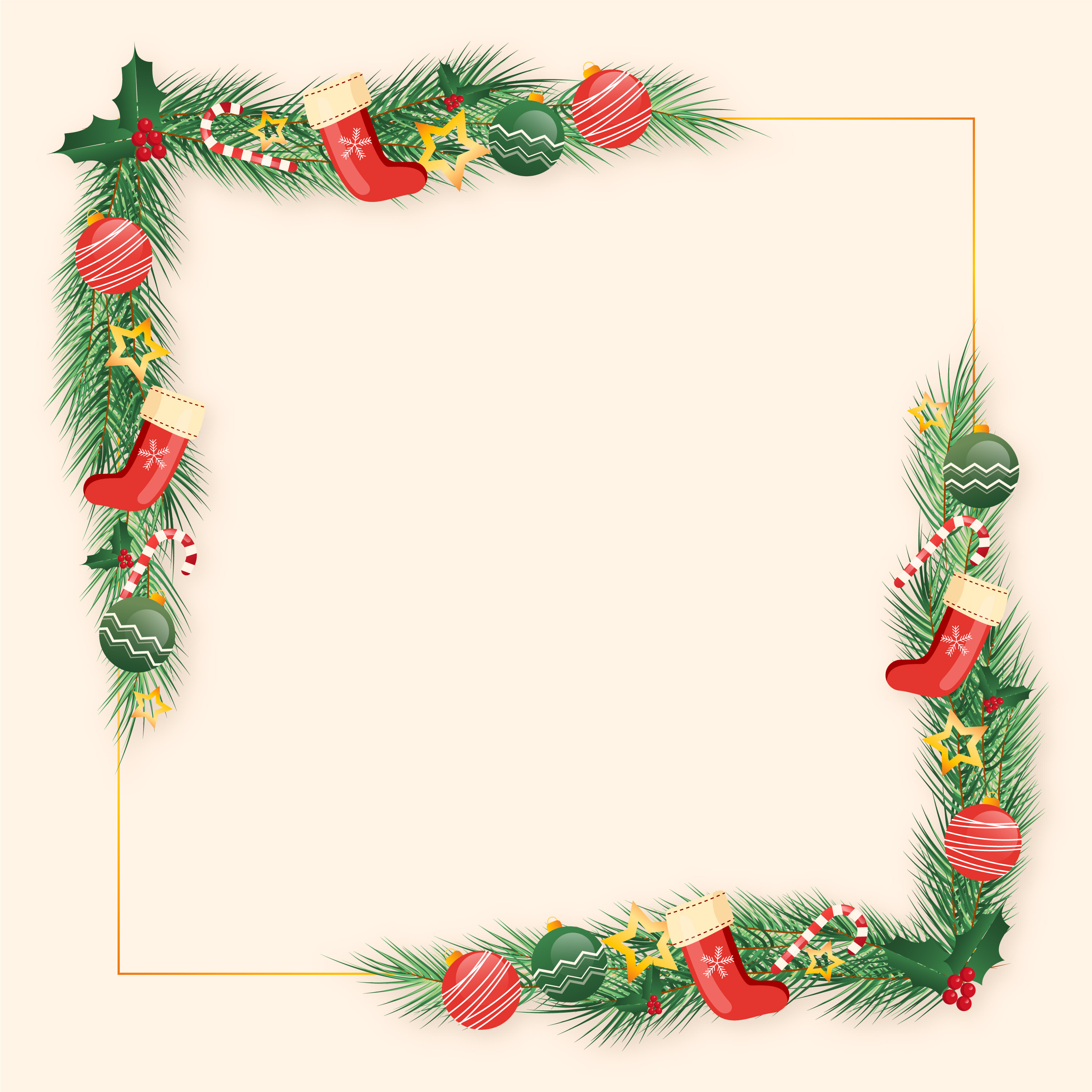 Preview for Christmas-frame-design-background-276ed