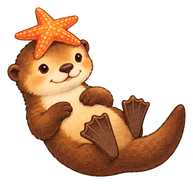 Preview for Storybook Otter Starfish Friend