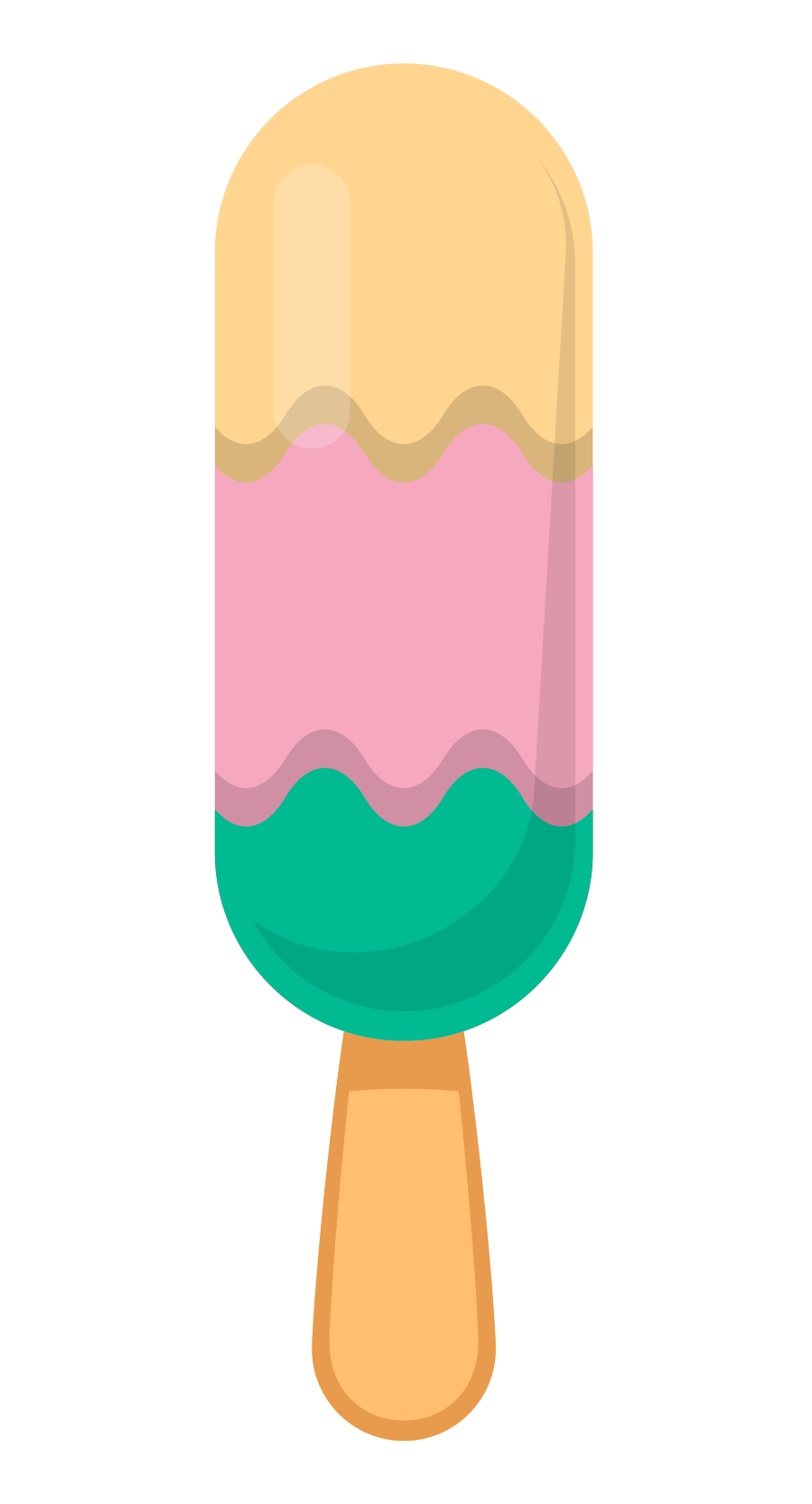 Preview for Colorful-layered-popsicle-ice-pop-sticker-93545