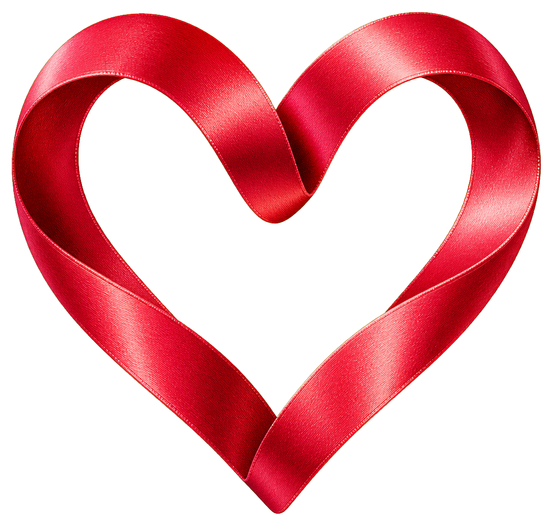 Preview for Red Ribbon Heart Sticker