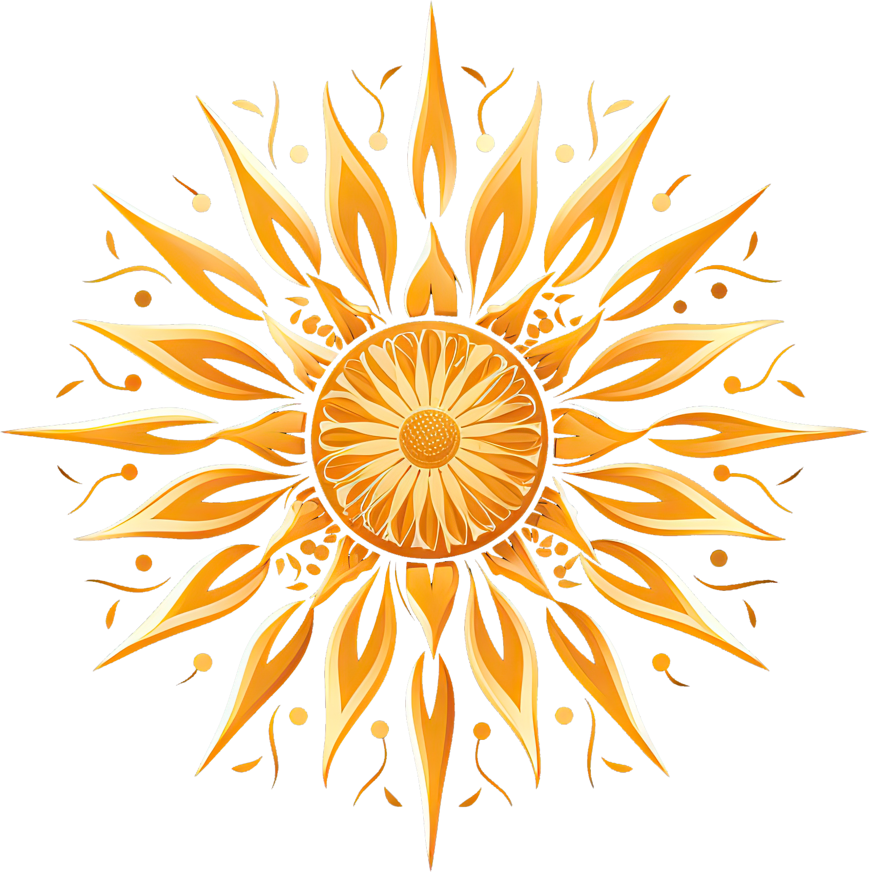 Preview for Golden-floral-emblem-design-logo-object-sticker-b80c0