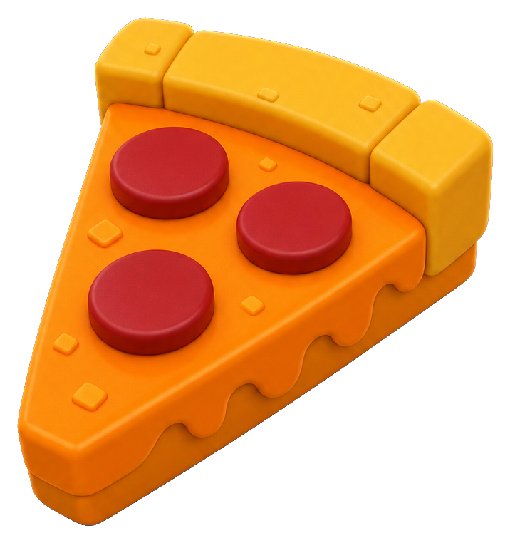 Preview for Pizza Slice Sticker For Creative Designs