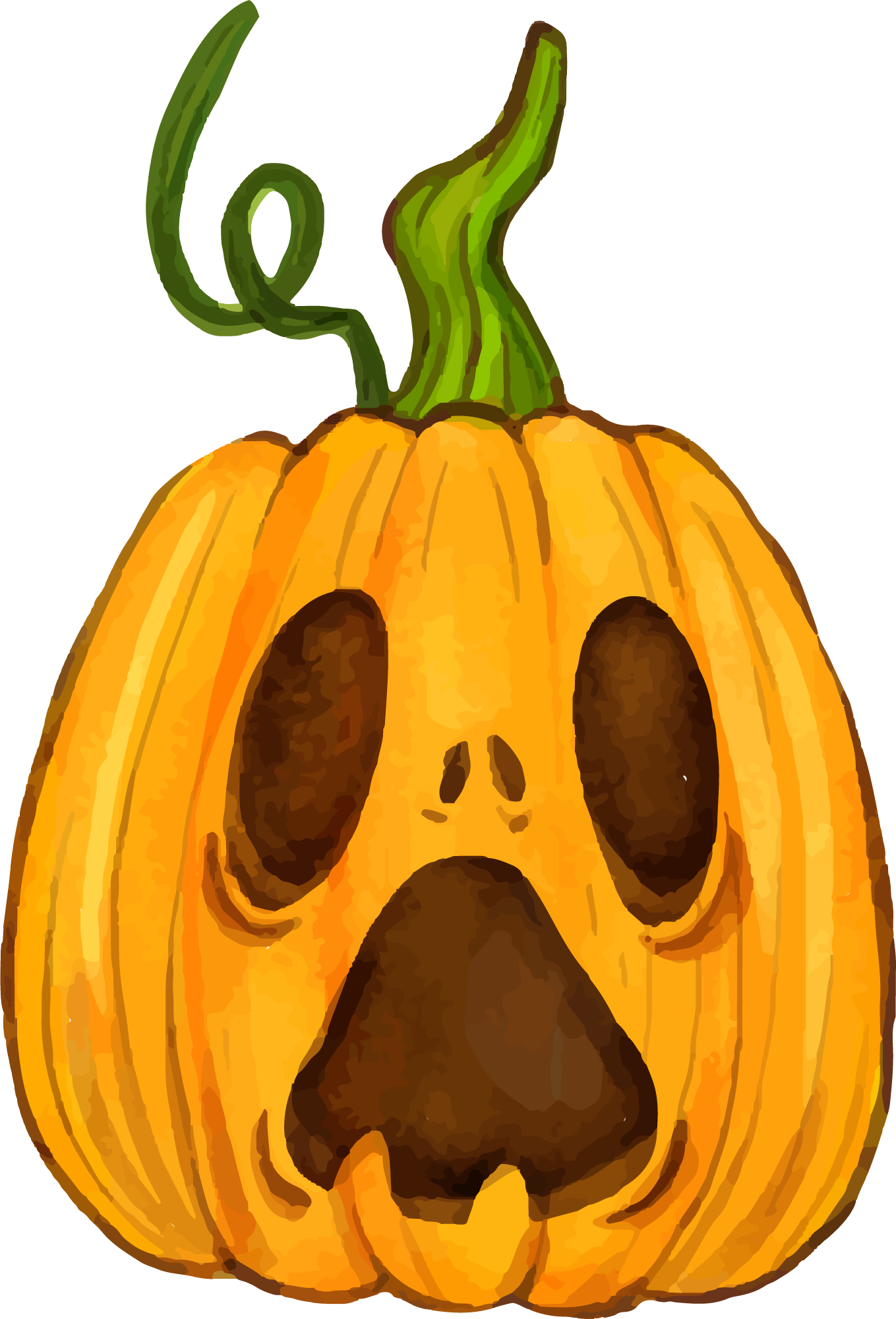 Preview for Halloween-pumpkin-illustration-pumpkins-sticker-26bd5
