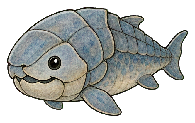 Preview for Dunkleosteus Kawaii Sticker