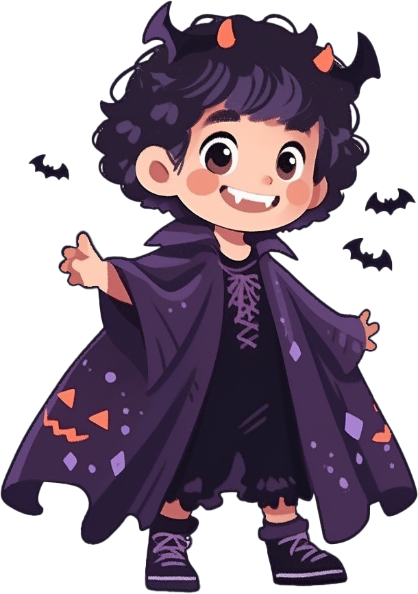 Preview for Cartoon-vampire-boy-halloween-halloween-costume-sticker-71b8f