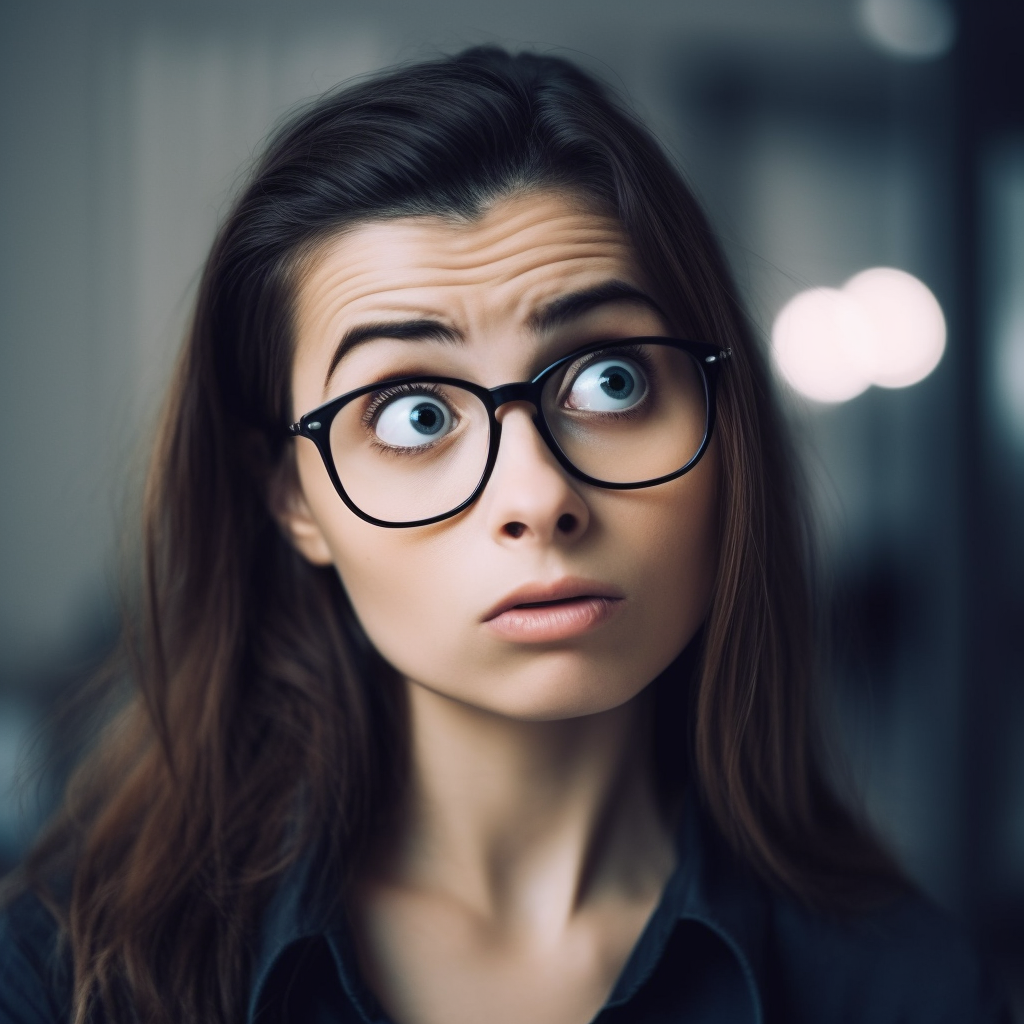 Preview for Surprised-woman-portrait-human-meme-background-df652