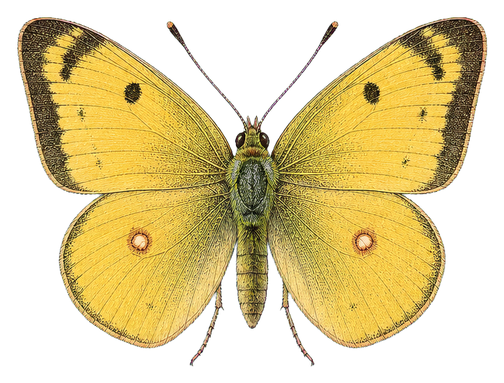 Preview for Sulfur Butterfly Sticker