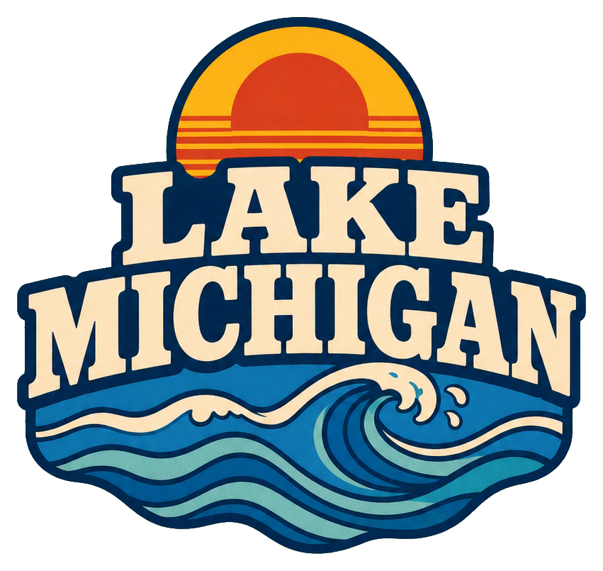 Preview for Lake Michigan Retro Sticker Graphic