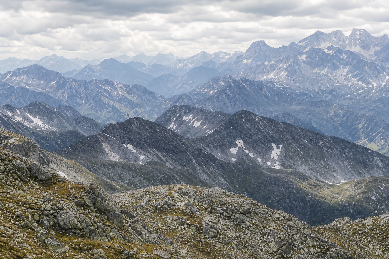 Preview for Layered Hazy Mountain Background