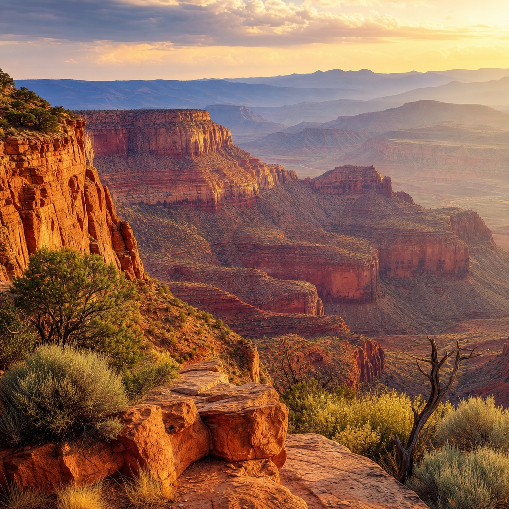 Preview for Desert Mountain Canyon Background