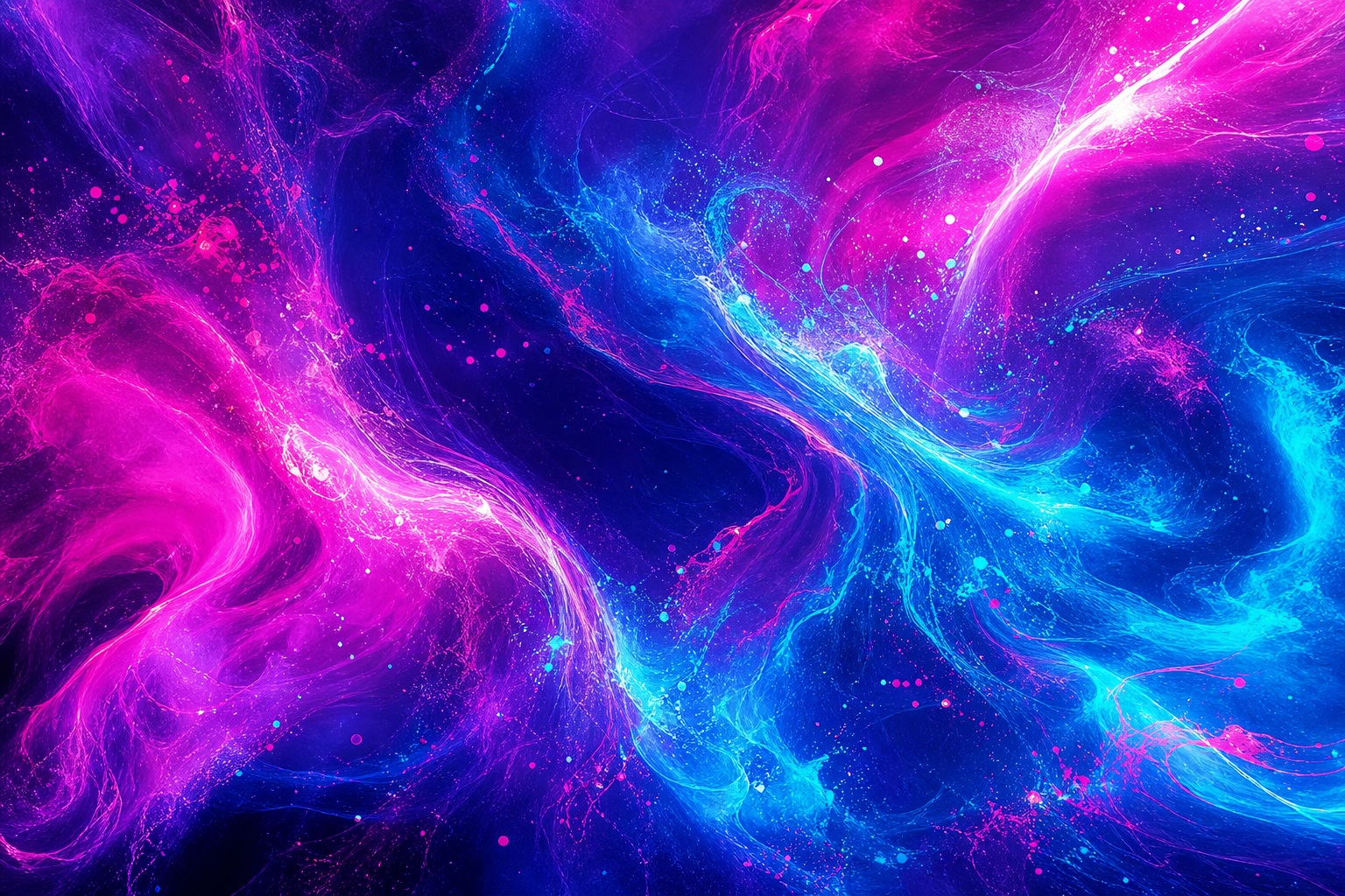 Preview for Magenta Cyan Neon Abstract Background