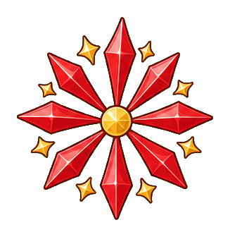 Preview for Festival Sparkle Rosette Sticker