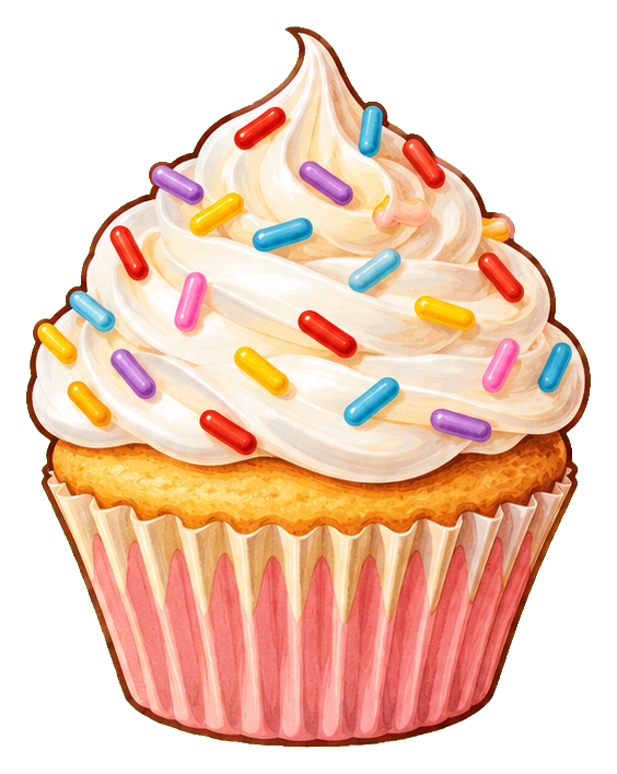 Preview for Rainbow Sprinkle Cupcake