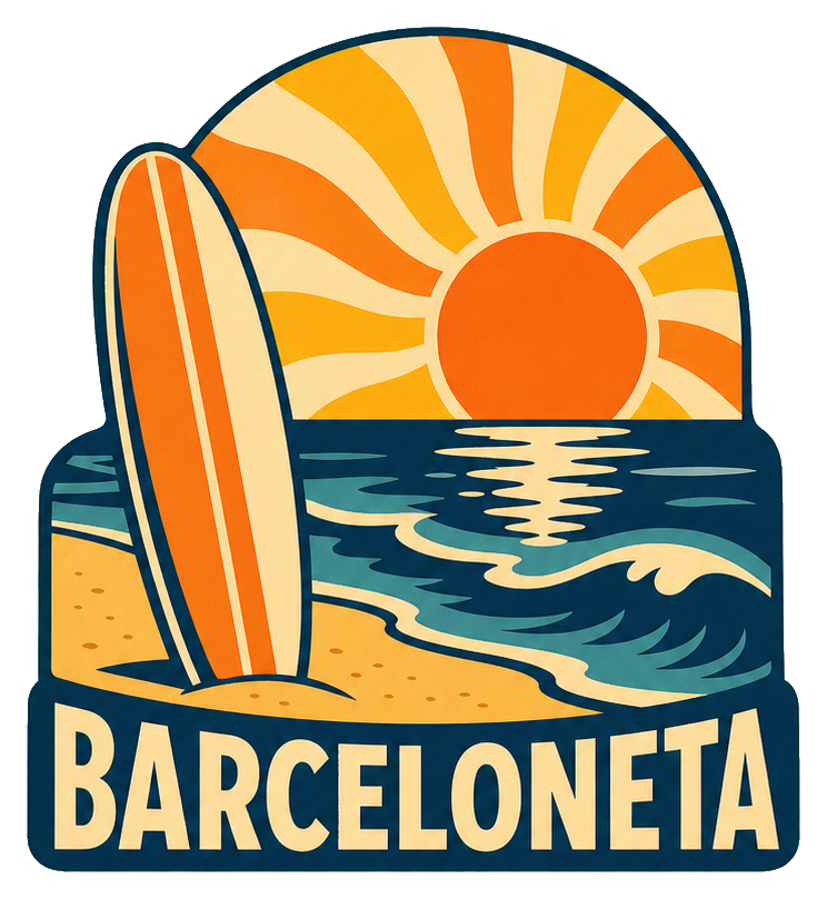 Preview for Barceloneta Surf Sticker Graphic
