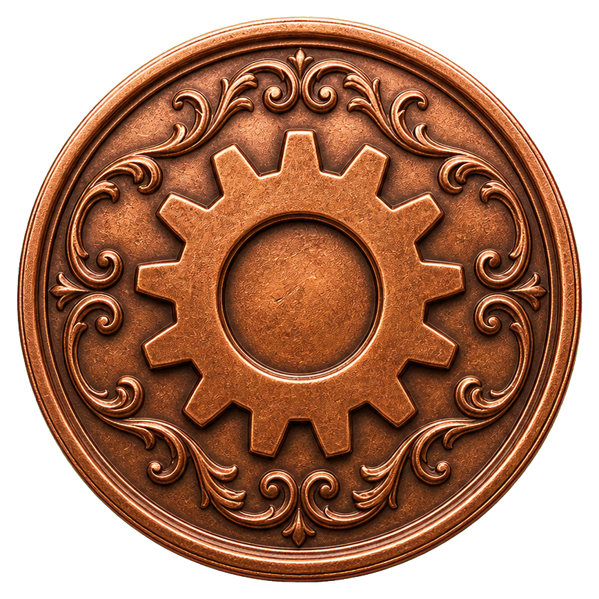 Preview for Ornamental Copper Coin Sticker