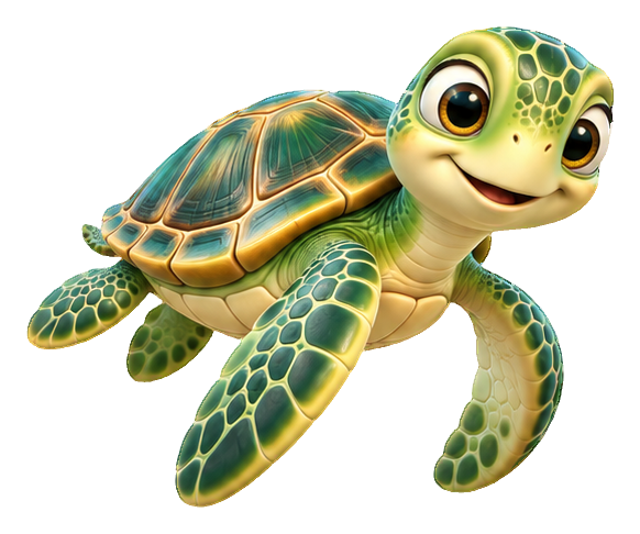 Preview for 3d Ocean Friends Sea Turtle