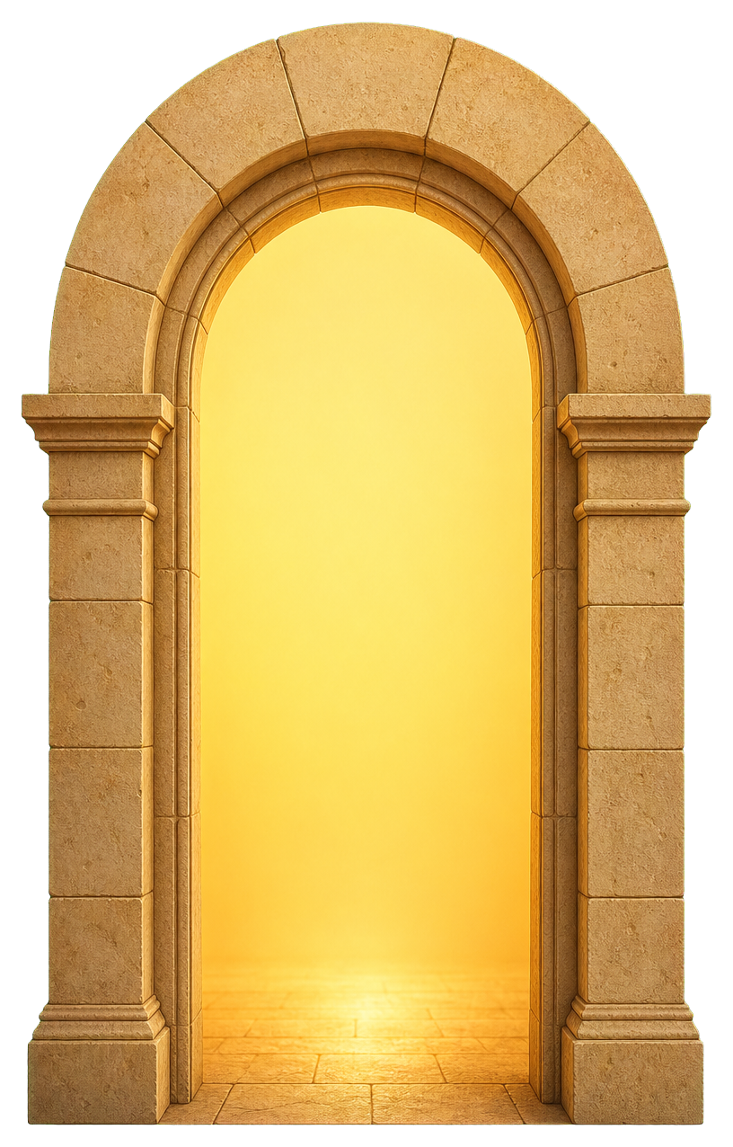Preview for Arched Door Light Sticker