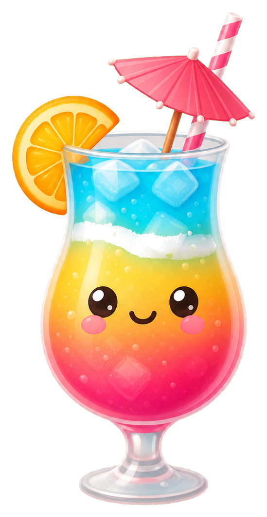 Preview for Cute Mocktail Sticker