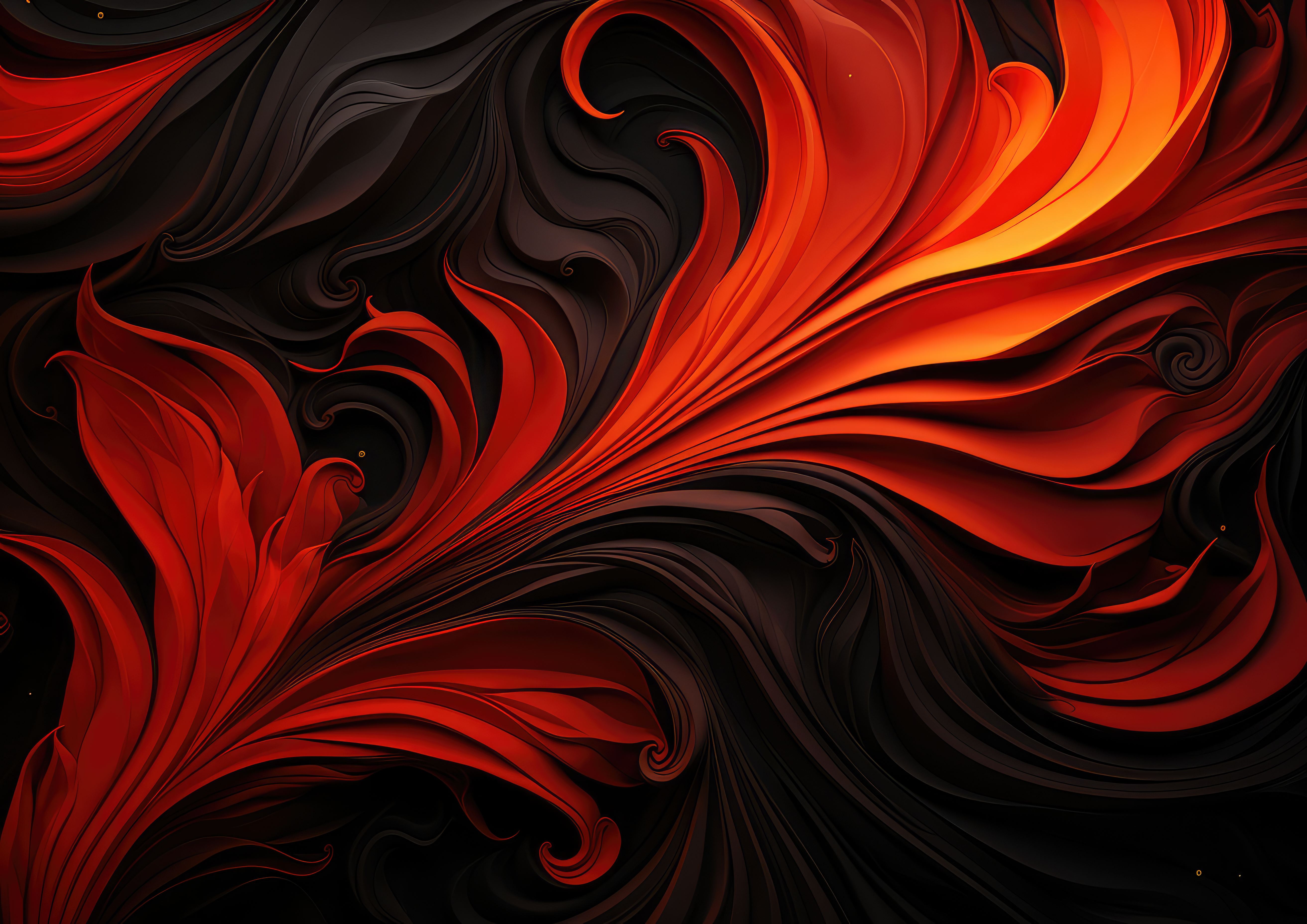 Preview for Red-black-abstract-design-background-ca5fc