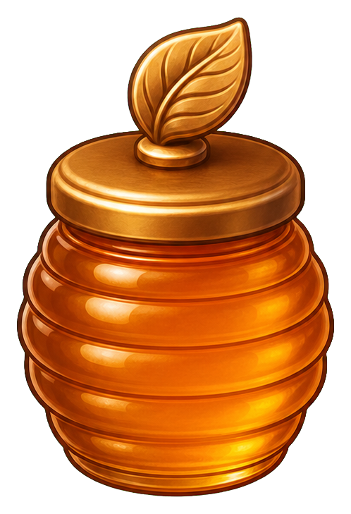 Preview for Honey Jar Leaf Sticker