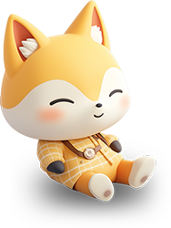 Preview for Cartoon-fox-character-design-animal-sticker-d2cca