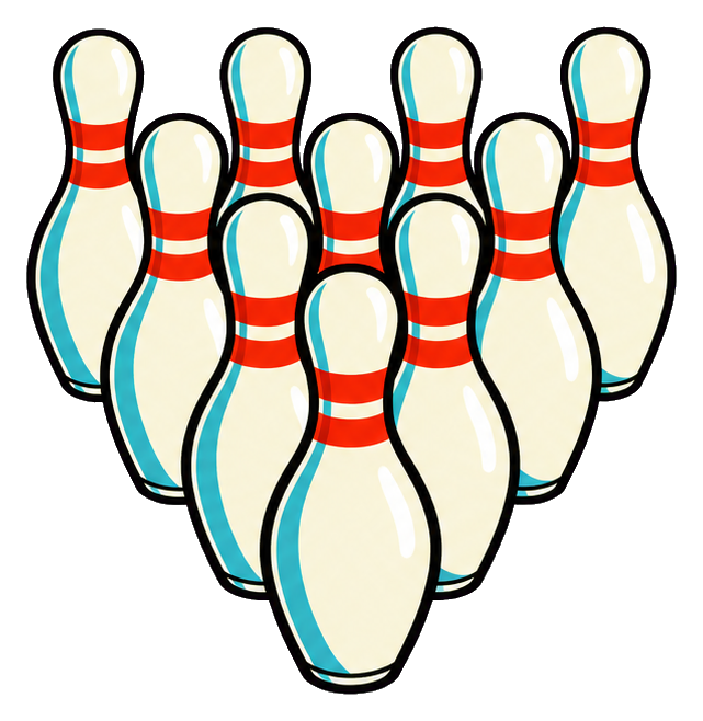 Preview for Retro Bowling Ten Pin Triangle