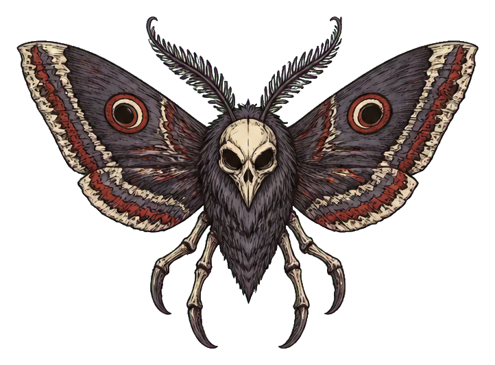 Preview for Moon Moth Fiend Sticker