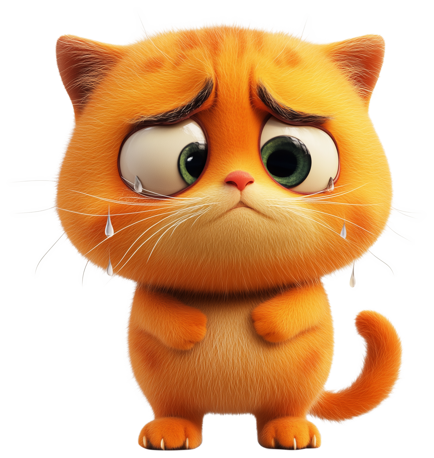Preview for Cute Cat Emoji Sticker Graphic