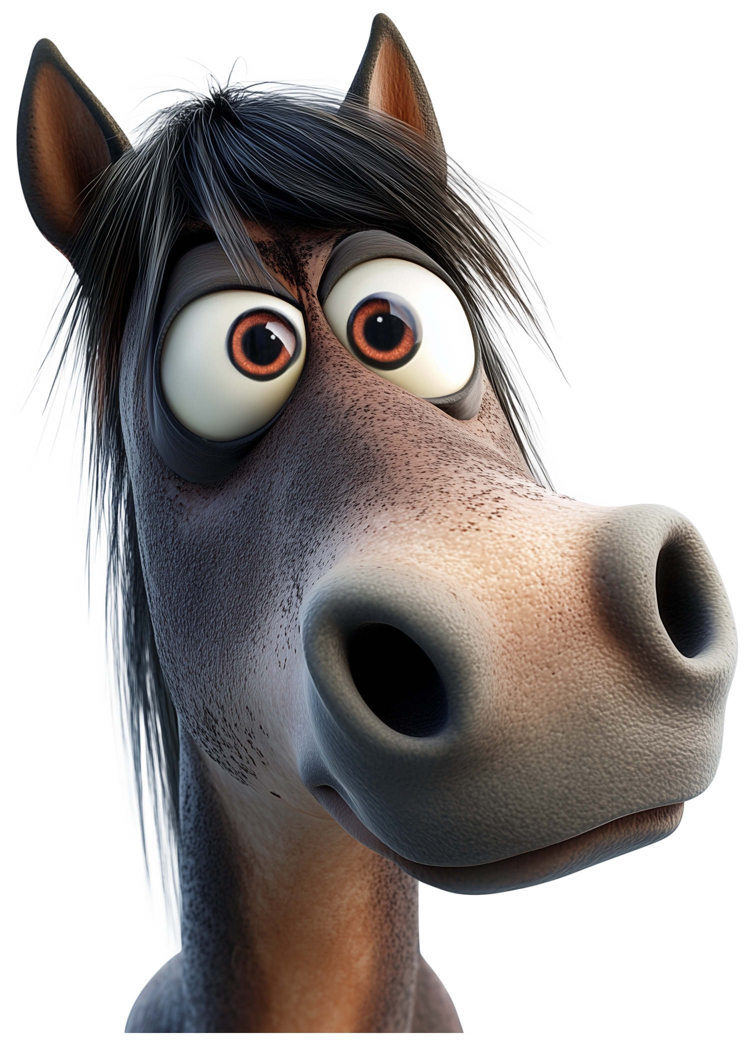 Preview for Horse Emoji Sticker For Creative Designs