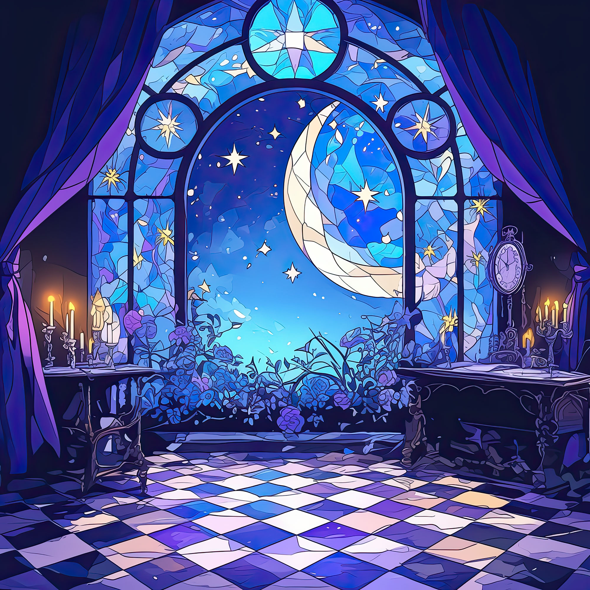 Preview for Mystical-room-design-interior-backdrop-background-e43eb