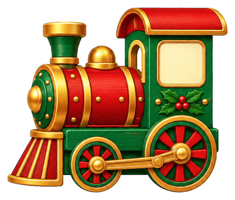 Preview for Christmas Toy Train Engine
