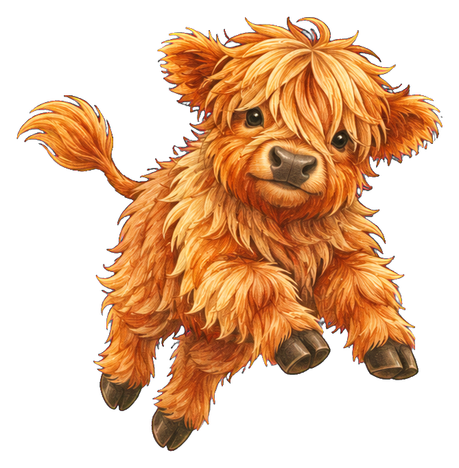 Preview for Highland Cow Happy Calf