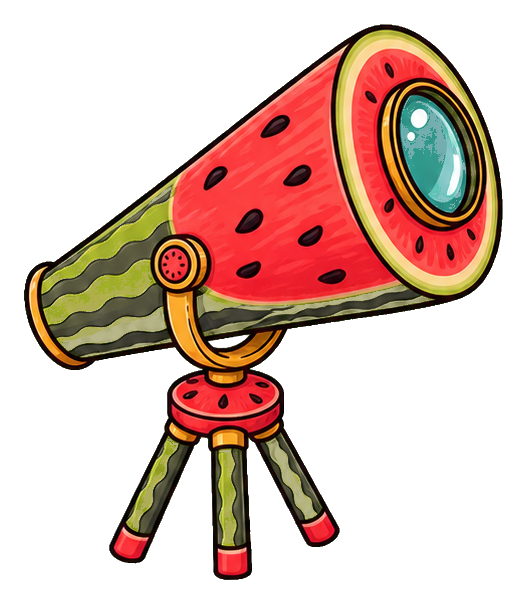Preview for Watermelon Telescope Sticker