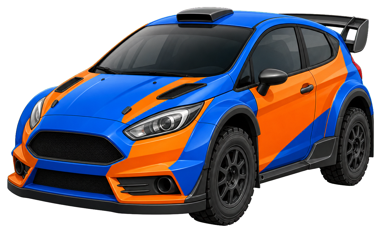 Preview for Rally Car Sticker