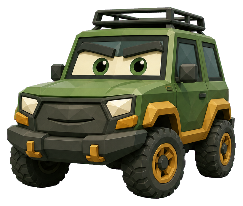Preview for Rugged Trail 4x4 Character Sticker