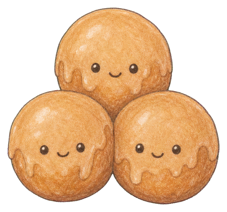 Preview for Maple Donut Hole Trio Sticker