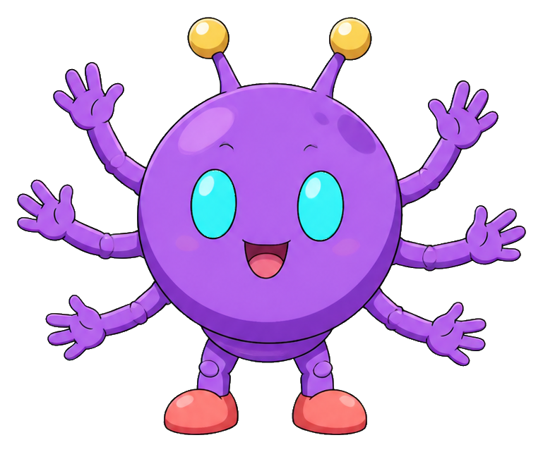 Preview for Anime Alien Creature Sticker