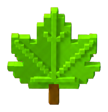 Preview for Leaf Sticker For Designs And Graphics