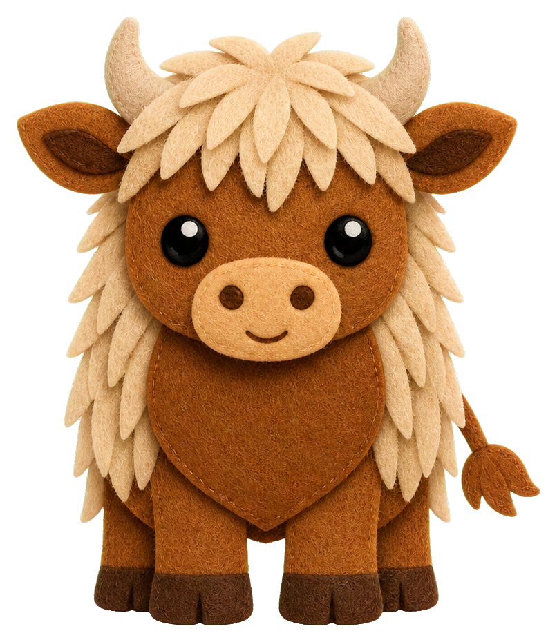 Preview for Pumpkin Musk Ox Calf Sticker