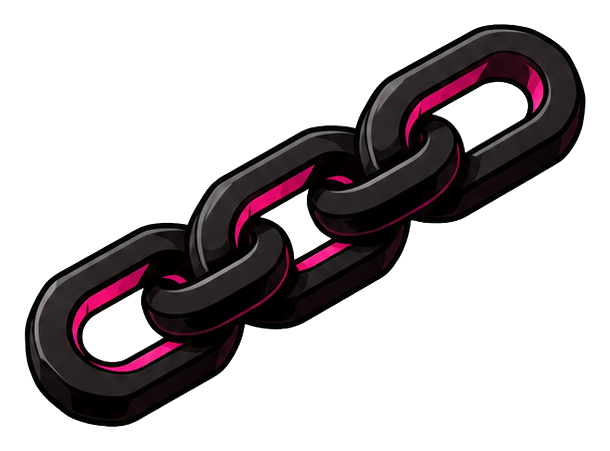 Preview for Pink Chain Sticker