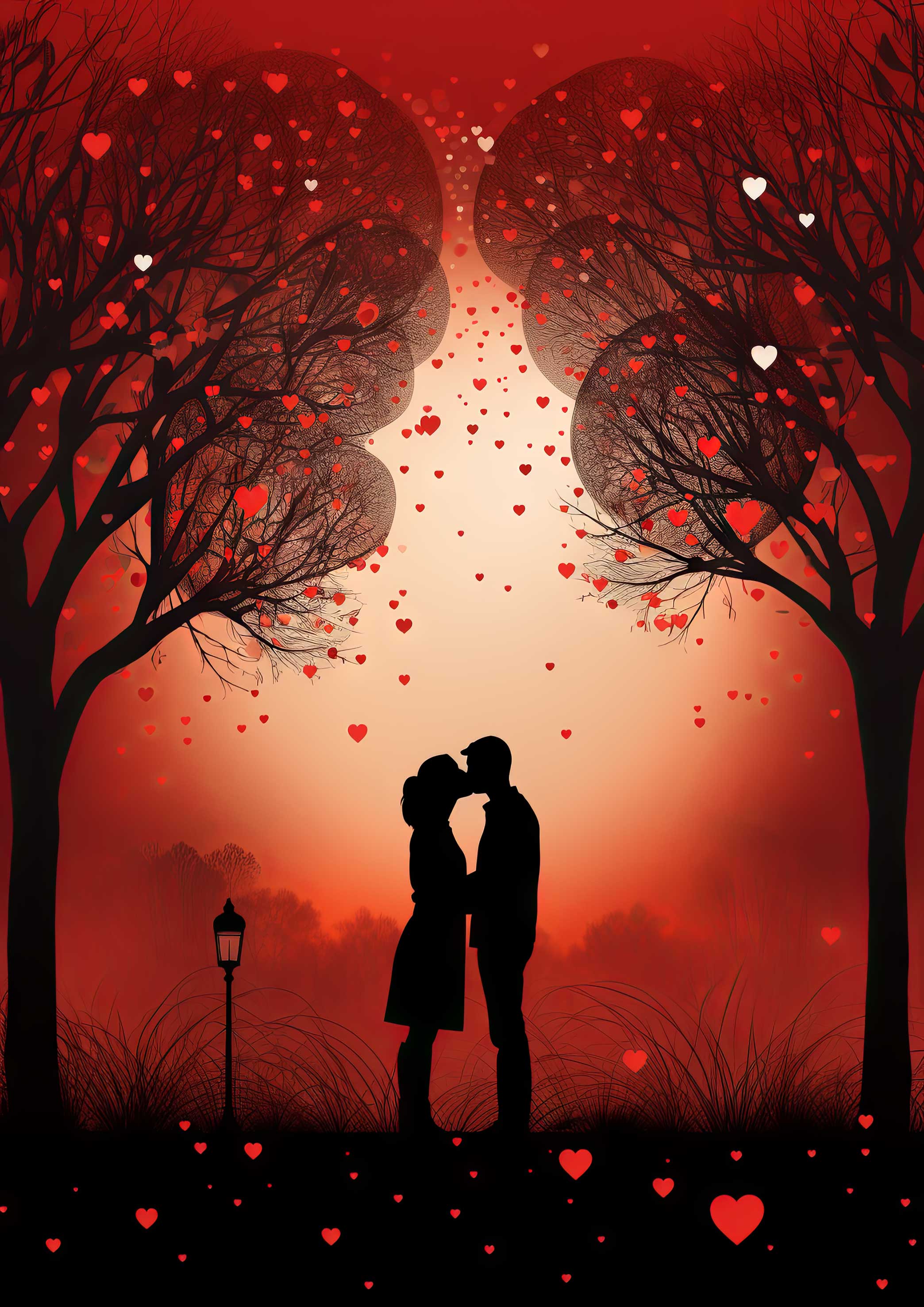 Preview for Romantic-couple-heart-forest-love-background-4d0ef