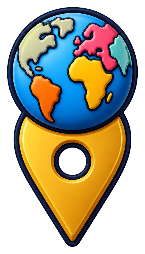 Preview for Globe Pin Sticker
