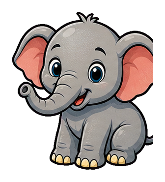 Preview for Elephant Calf Sticker