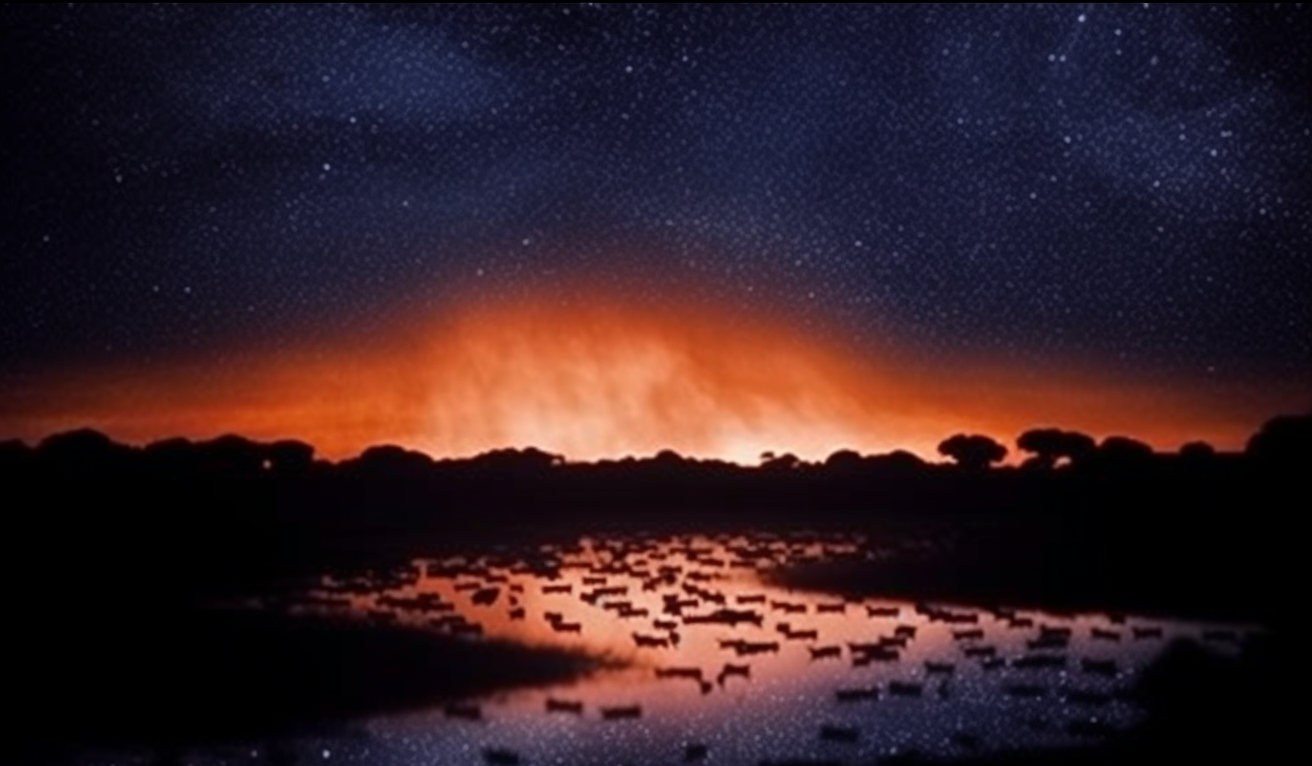 Preview for Serene-night-landscape-ai-images-background-4bbb3