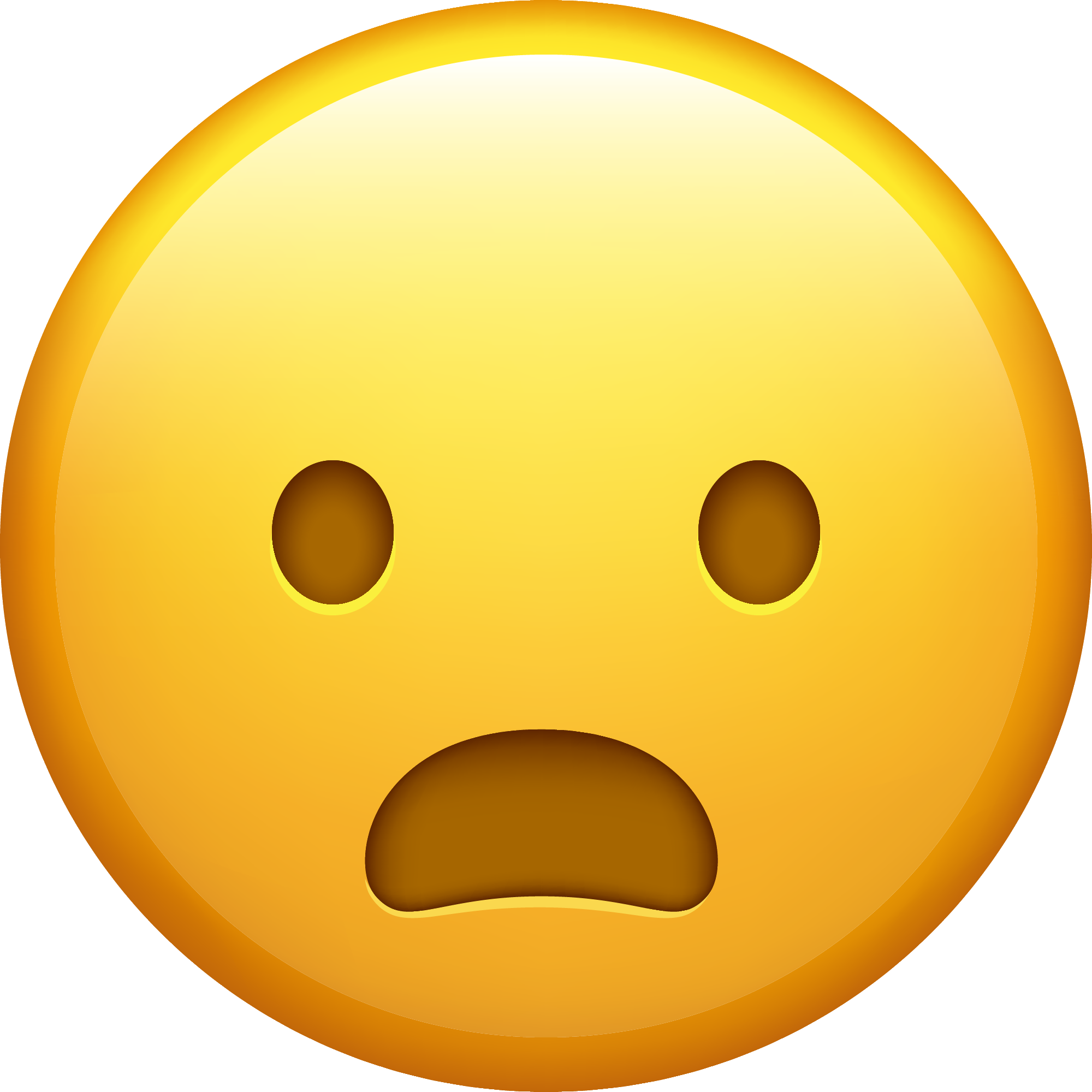 Preview for Concerned-face-emoji-emoji-classic-sticker-7261d