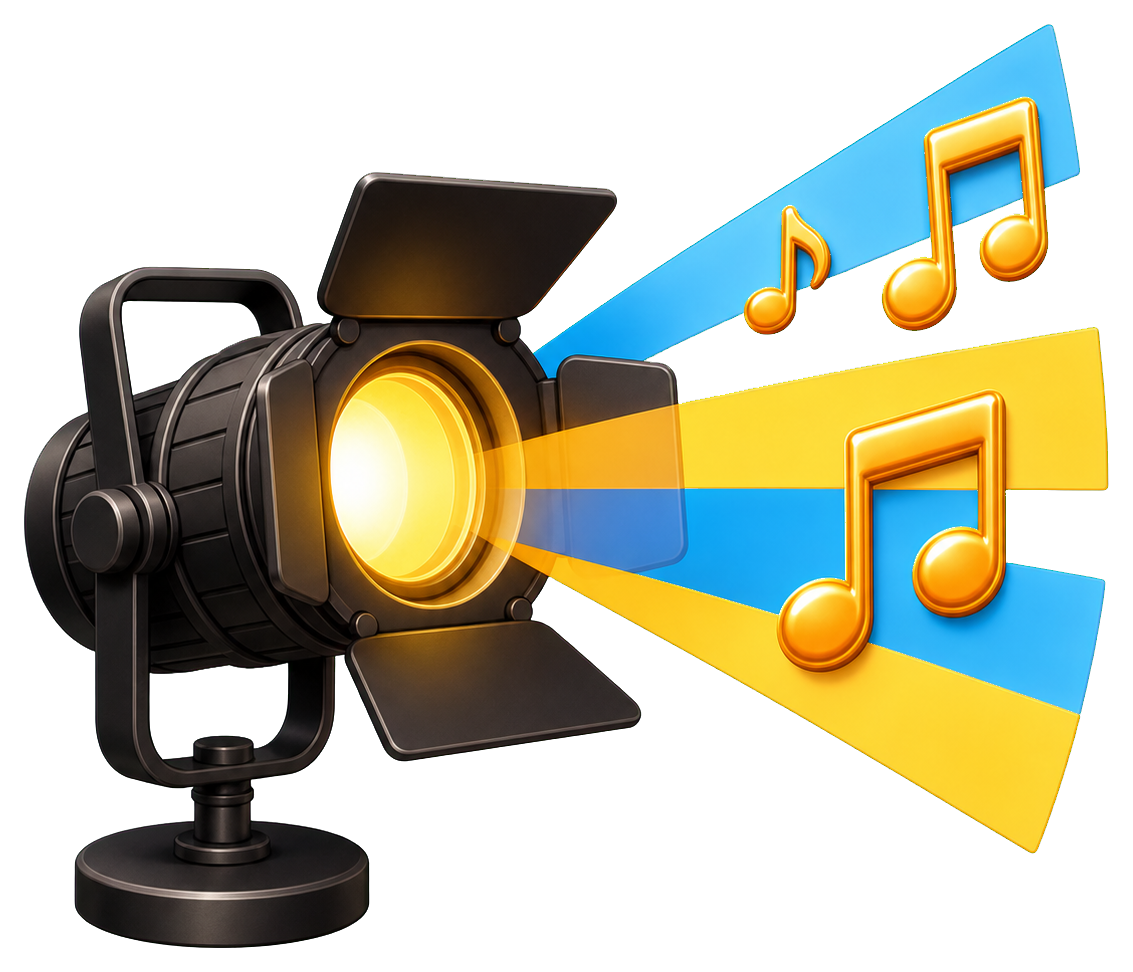 Preview for Stage Spotlight Music Sticker
