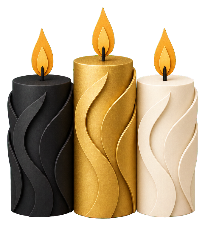 Preview for 50th Birthday Candle Cluster Sticker