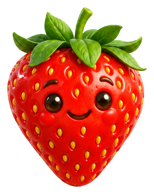 Preview for 3d Fruit Pals Strawberry Pal